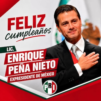 Familiares, políticos, excolaboradores y simpatizantes enviaron mensajes de felicitación al expresidente por su cumpleaños número 60.
