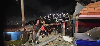 El colapso de un local