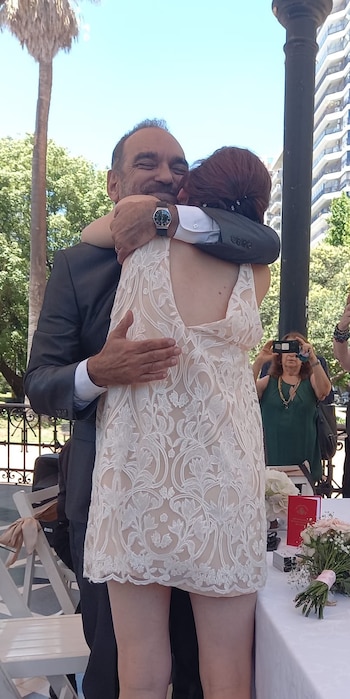 casamiento de Fernando Iglesias.