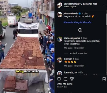 La repostera santandereana recibió decenas