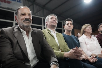 Ricardo Quintela y Maximo Kirchner