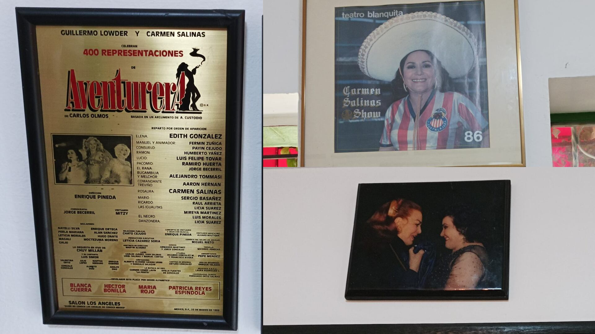 Así era la decoración en el restaurante de Carmen Salinas. Fotos: Facebook/La Casita de las Sopas