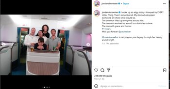 Jordana Brewster, quien fue compañera