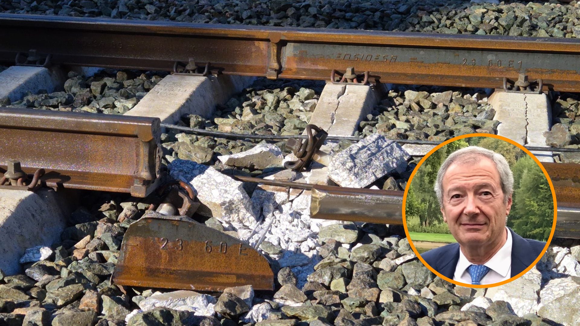 El presidente de la CIAF apunta a una rotura en la soldadura de la vía como causa del accidente en Adamuz (Montaje Infobae)