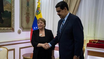 Michelle Bachelet fue recibida por