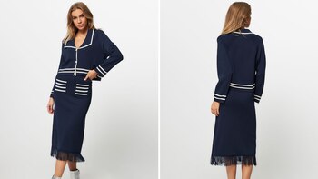 Este fue el traje que