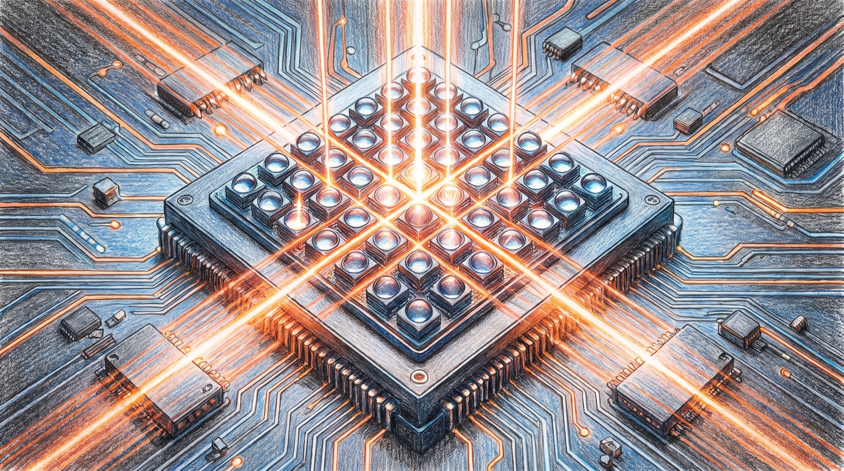El chip del MIT que convierte luz invisible en información