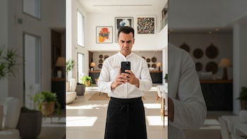 Un hotel de Ibiza despide a un camarero que aseguró en TikTok que el café que venden a 5 euros les cuesta 20 céntimos: una compañera le delató