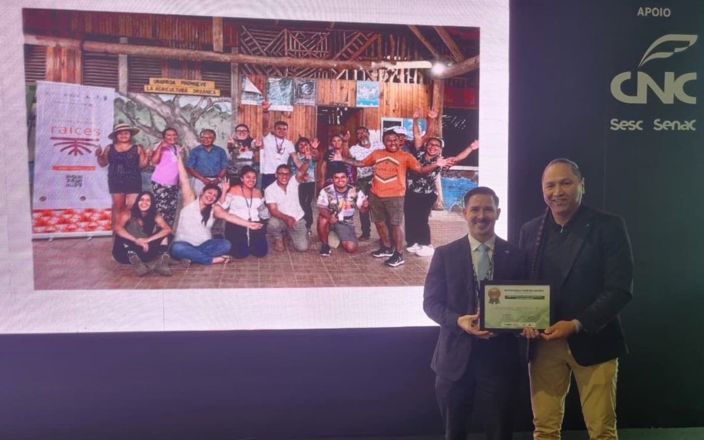 El Programa Raíces es reconocido con el bronce en turismo indígena por su proyecto de fomento empresarial y valorización de tradiciones en comunidades indígenas. Cortesía: ICT