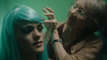 Javier Santamaría, junto a su