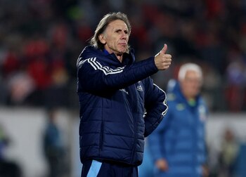 Ricardo Gareca se vio decepcionado