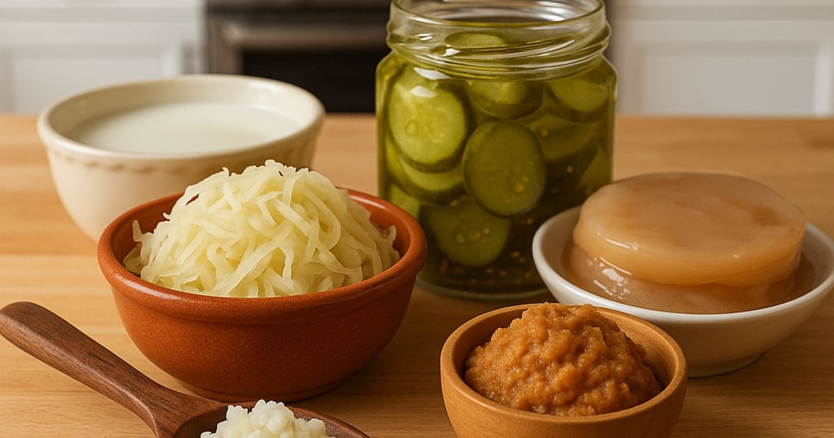 ¡Impulsa tu Salud Intestinal! Descubre los 5 Alimentos Fermentados con Más Probióticos y sus Asombrosos Beneficios