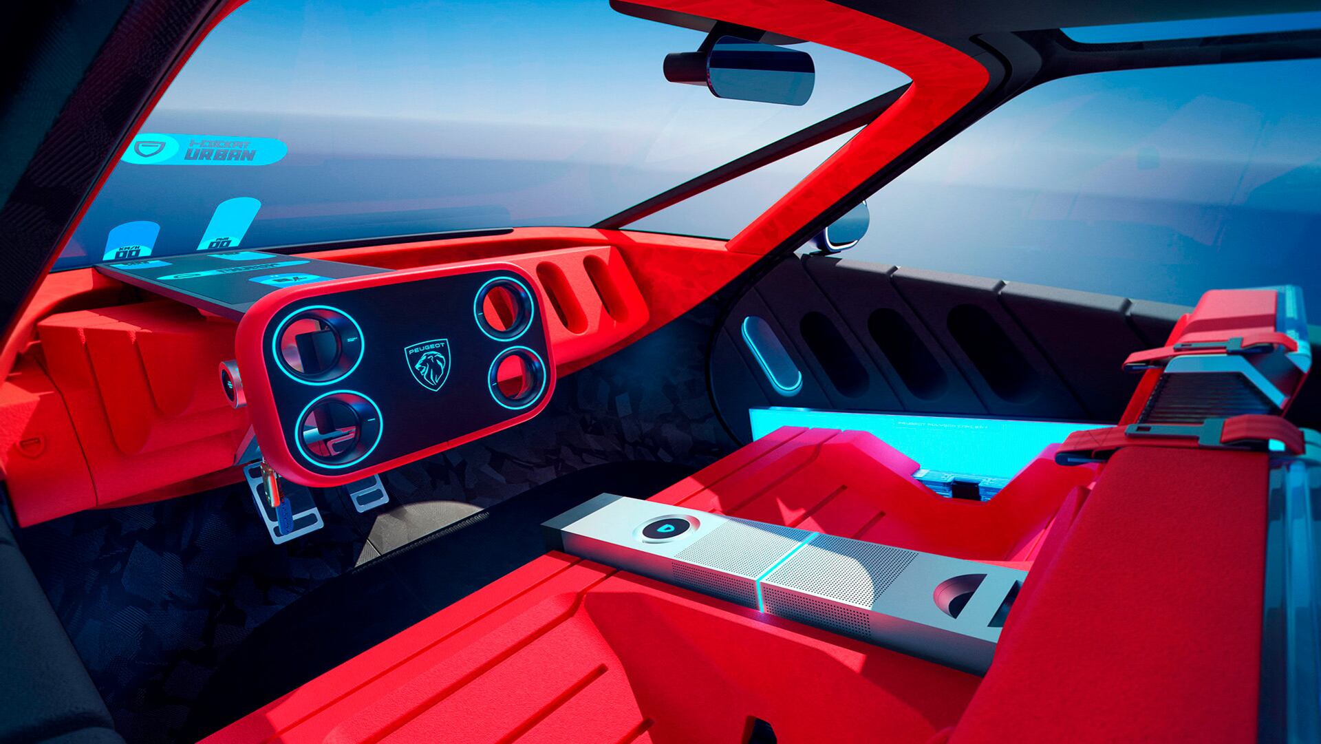 El volante rectangular, además de ser novedoso por su diseño, tiene tecnología Steer-by-Wire, que acciona las ruedas por cable y no mecánicamente