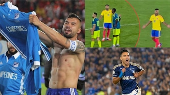 Andrés Cadavid se refirió al reclamo de Radamel Falcao en el partido de leyendas: contó que se dijeron