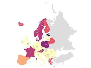 Mapa: Los países con más