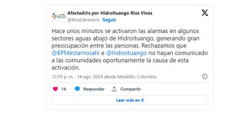 Reacciones de la comunidad quien