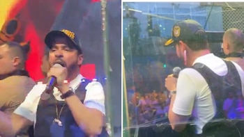 Abelardo de la Espriella se presentó con chaleco antibalas en un acto de campaña tras denunciar amenazas en su contra