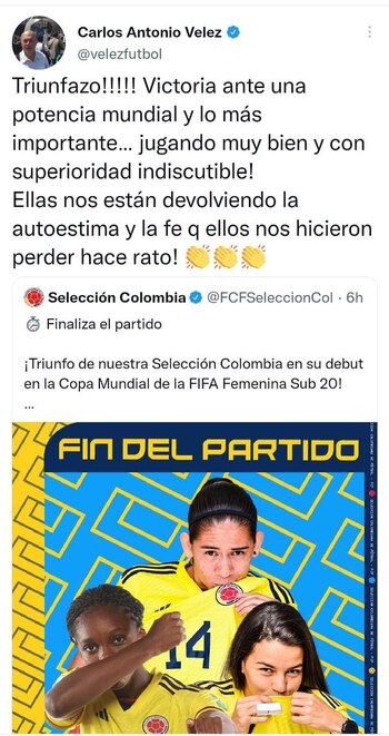 El periodista aprovechó para críticas