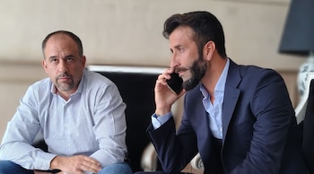 Rua junto a su abogado