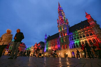 Bruselas iluminará la Grand Place