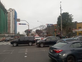 Cierre de la Avenida Brasil