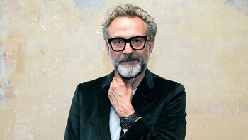 Massimo Bottura, durante la conferencia