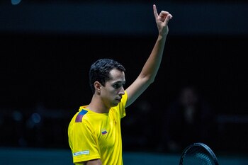 En la imagen, el tenista