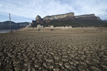 La capacidad del agua bajó en comparación con la última semana (Europa Press)