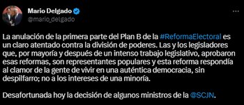 El líder nacional de Morena