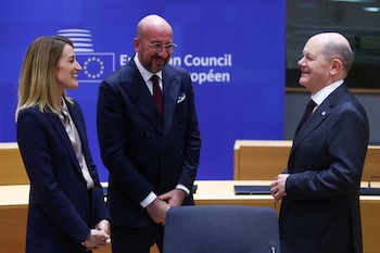 European Parliament President Roberta Metsola,