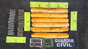 Explosivos y material detonante localizado,