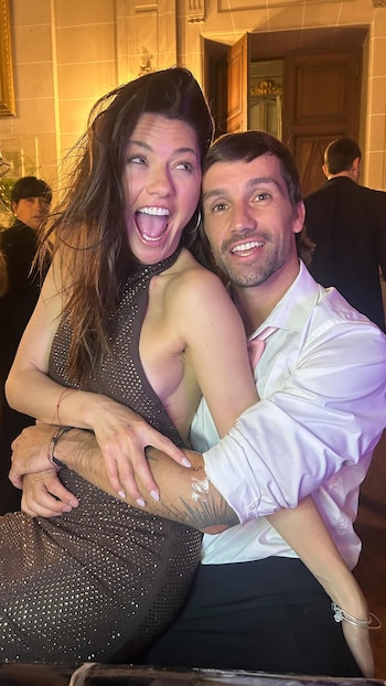 La reacción viral de Sofía ‘Jujuy’ Jiménez ante el tatuaje de su novio generó repercusión en redes sociales y entre los invitados de la boda