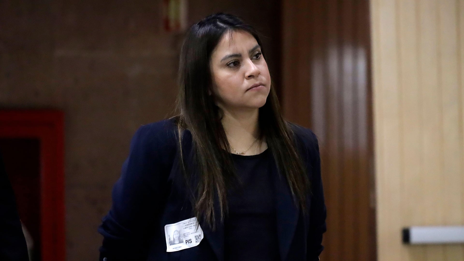 Non Exclusive: January 24, 2023, Mexico City, Mexico: Activist Olimpia Coral Melo at the press conference at the Chamber of Deputies in Mexico City, M