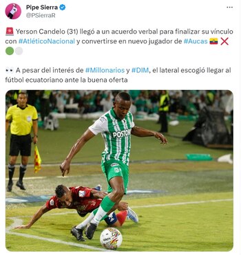 El periodista confirmó el acuerdo