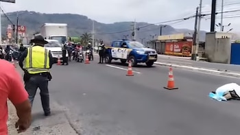 Guatemala: Accidente de tránsito deja un motorista fallecido tras ser atropellado por un vehículo pesado