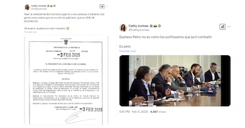 La congresista Catherine Juvinao condenó