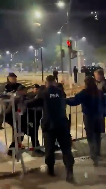 violencia en los festejos por el triunfo de la seleccion ante inglaterra en venado tuerto