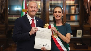 Claudia Sheinbaum con el nuevo