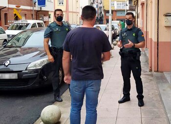 27-07-2021 Los agentes con el