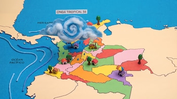 Ideam advirtió de lluvias intensas por la onda tropical 38 entre el 18 y el 21 de agosto en Colombia