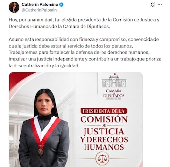 La diputada pertenece a Juntos por el Perú y mantiene vínculos con Pedro Castillo, quien cumple una condena en el penal de Barbadillo por su fallido intento de golpe de Estado