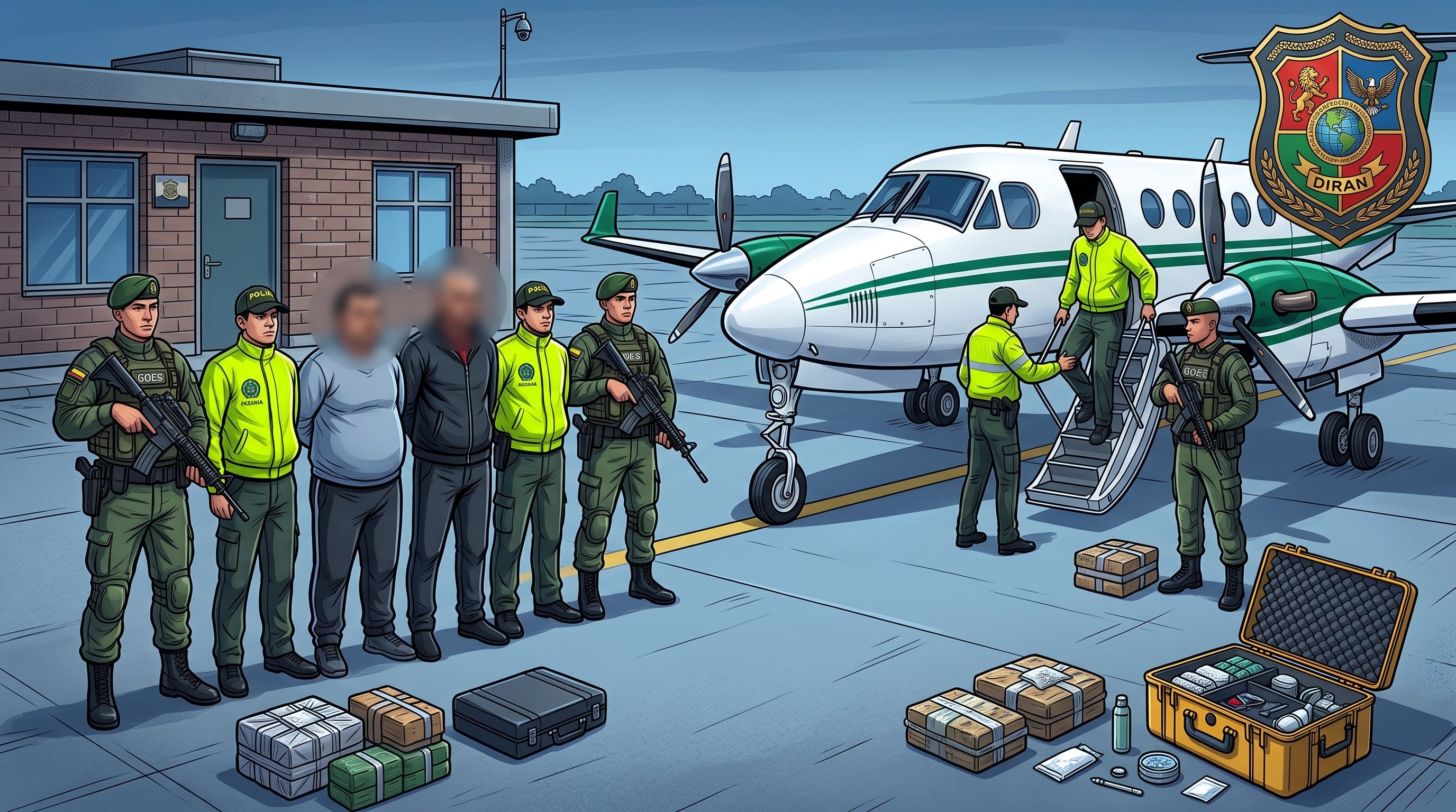 as autoridades atribuyen a los detenidos contactos con organizaciones internacionales y vínculos con grupos armados ilegales que operan en territorio colombiano - crédito (Imagen Ilustrativa Infobae)