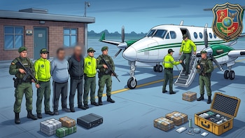 Cayeron cinco presuntos narcotraficantes vinculados las disidencias Farc, el ELN y el Clan del Golfo: tenían antecedentes en EE. UU.