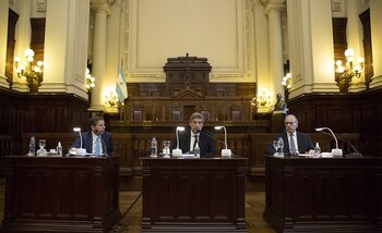 Los ministros Horacio Rosatti y