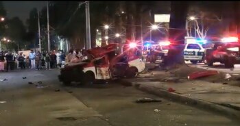 El trágico percance aconteció en