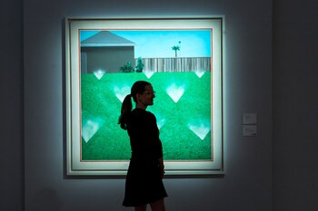 "El riego del césped" del