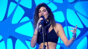 Nya de la Rubia cantando en Canal Sur