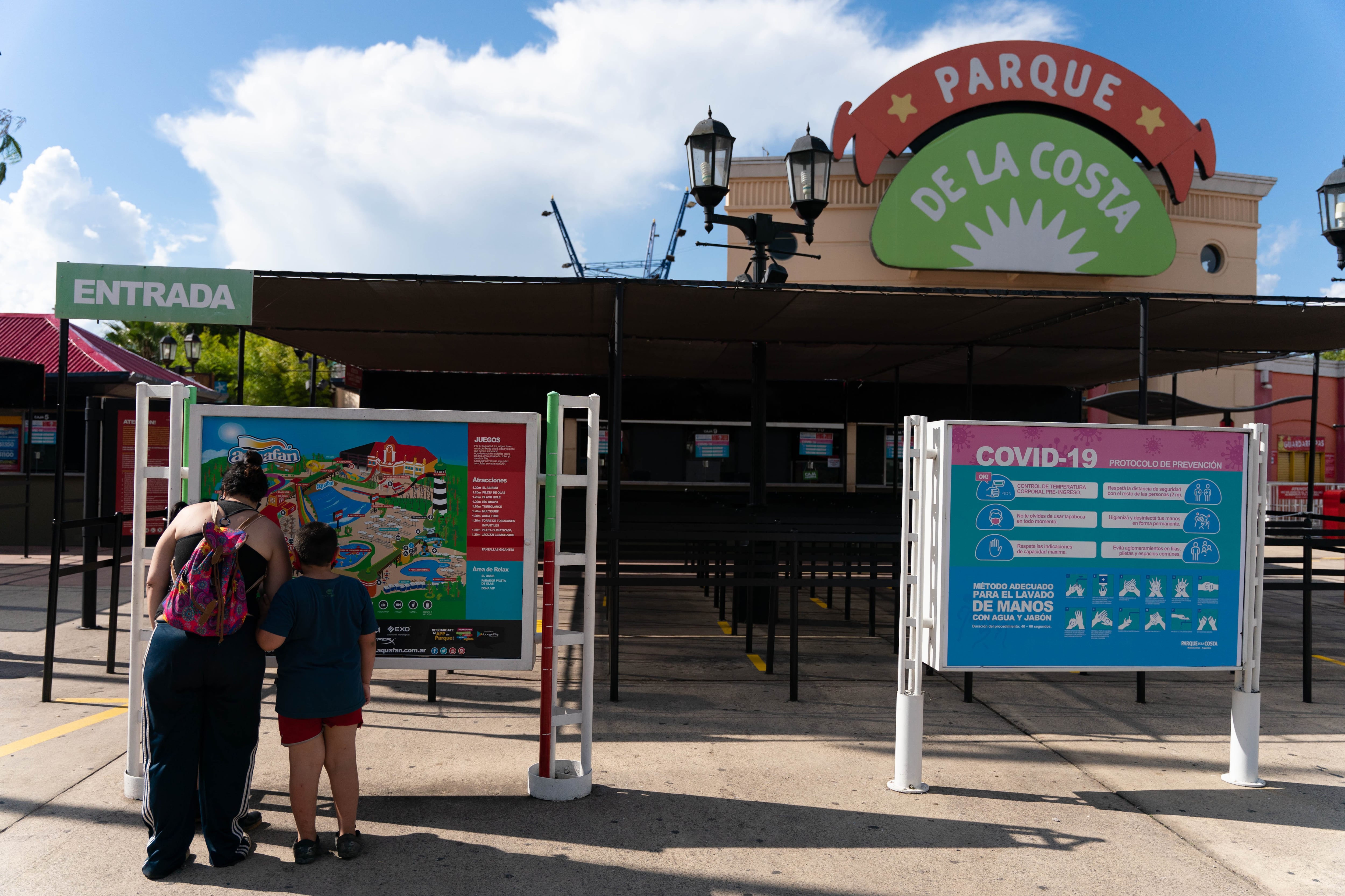 El Parque de La Costa fue inaugurado en abril de 1997 (Foto: Franco Fafasuli)