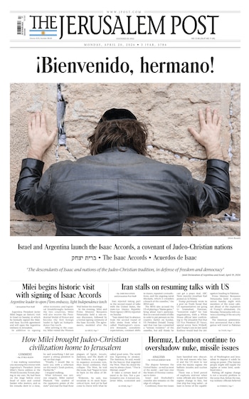 Collage Javier Millei - Prensa Internacional