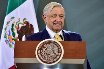 La visita del presidente es para celebrar la entrada en vigor del Tratado México-Estados Unidos-Canadá (Foto: Presidencia de México)